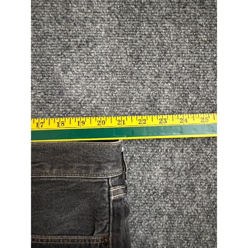 Levis 501 XXMens Gray Straight Original Fit Button Fly Denim Jeans 44x36 (42x32)